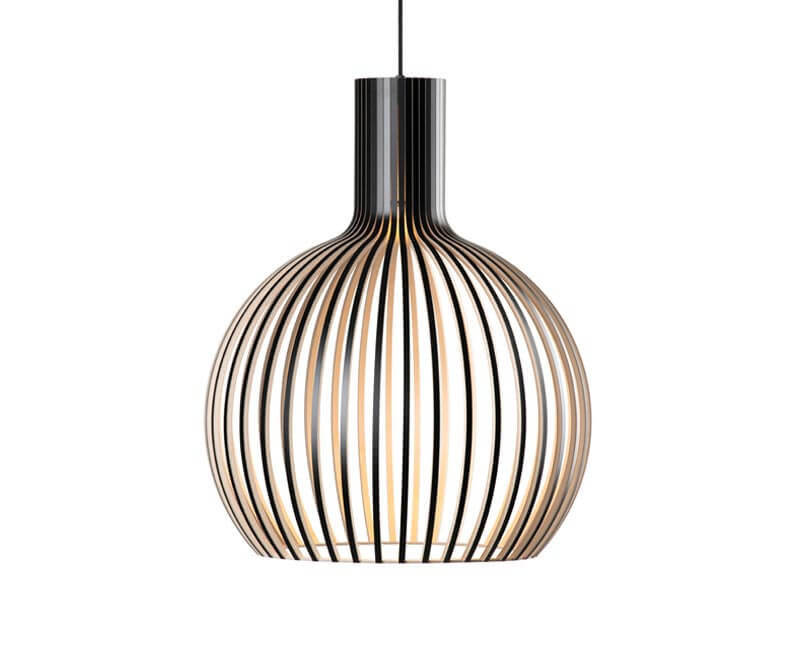 Octo small 4241 taklampa Svart