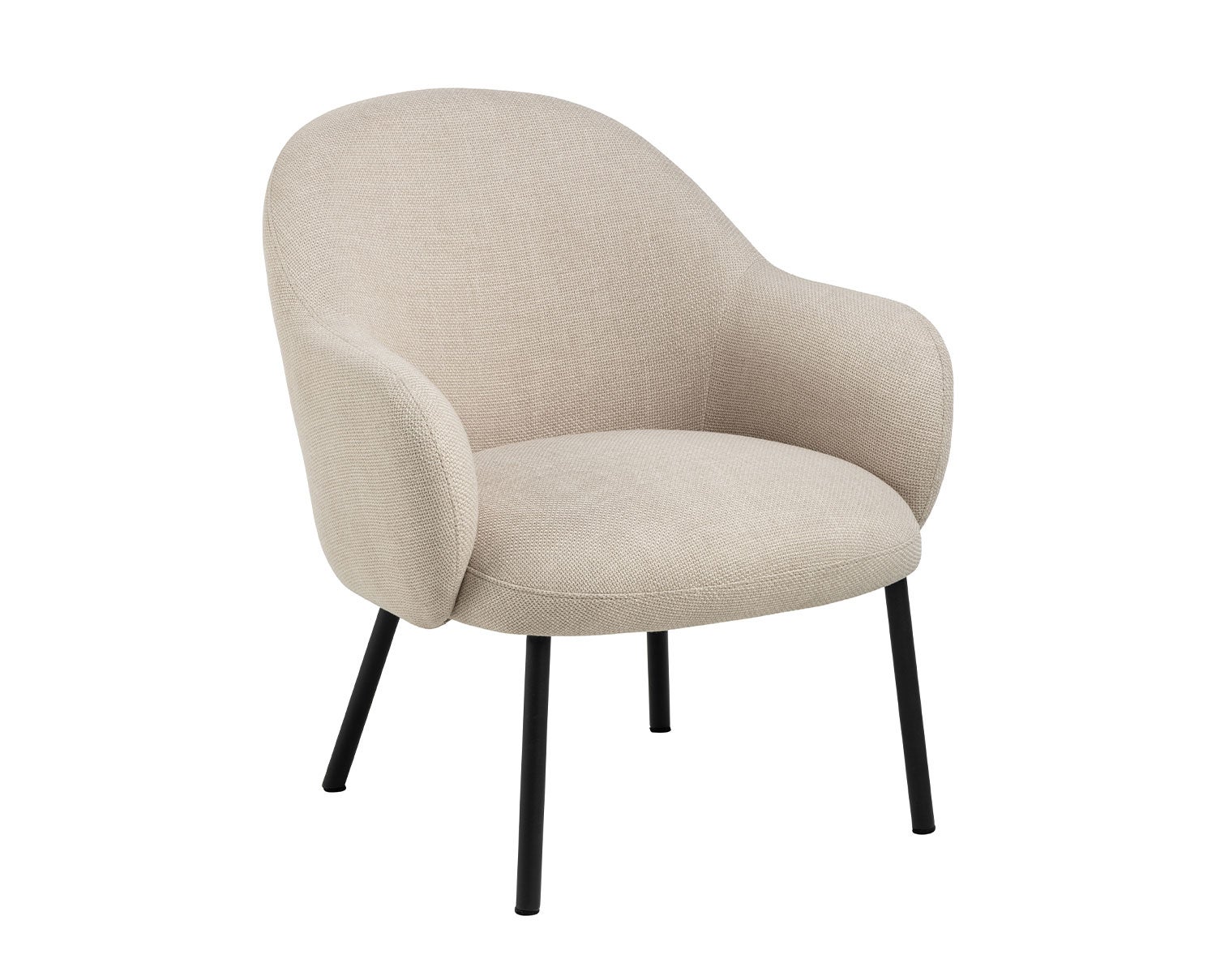 Spencer Loungefåtölj i tyget Basel Beige