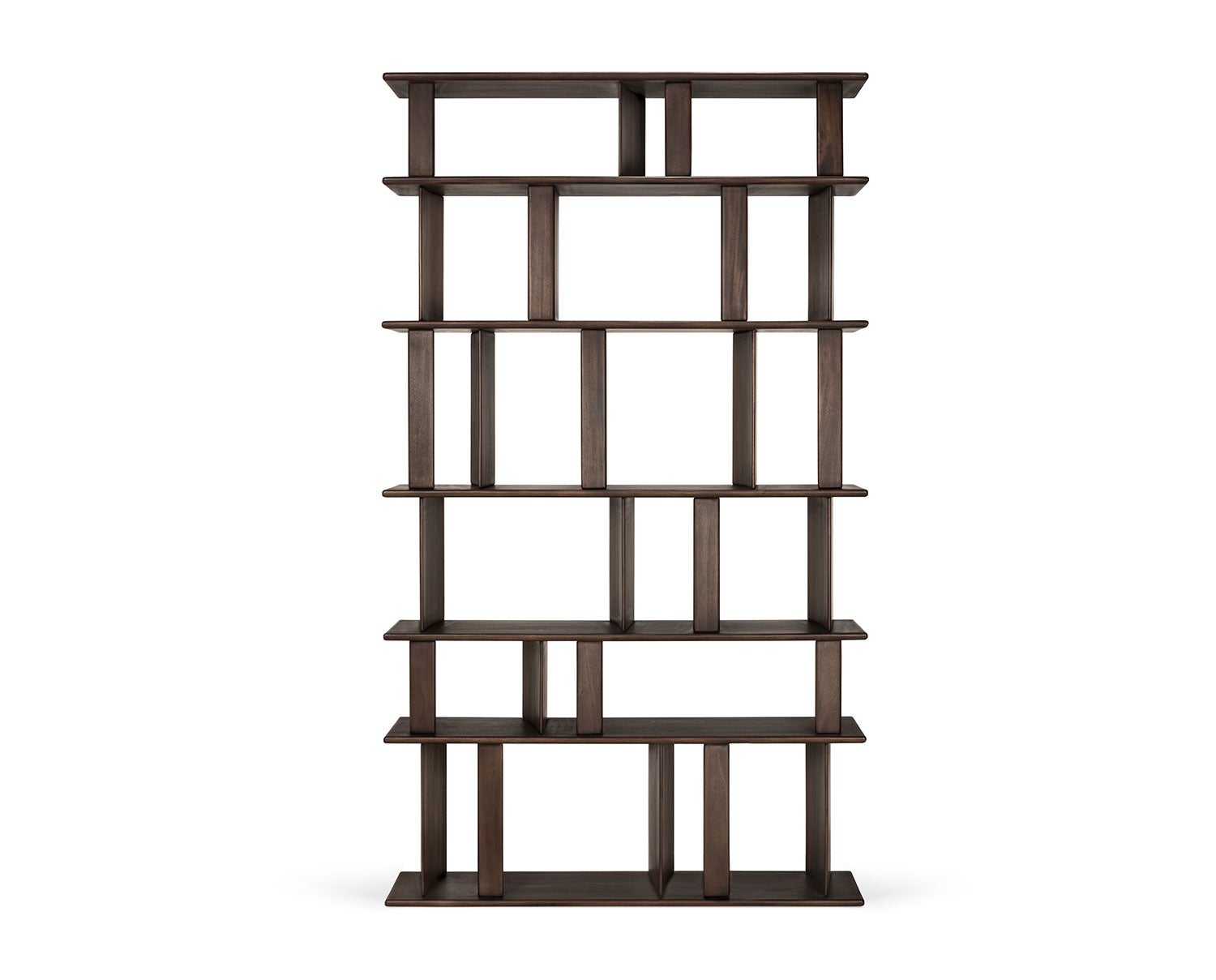 Block Hylla i mahogny i färgen Espresso Brown