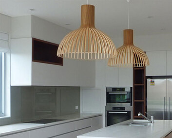 Victo 4250 Taklampa Valnöt i kök