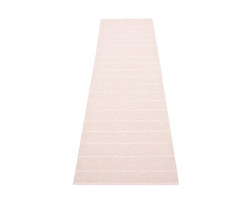 Carl Gångmatta Pale Rose / Pearl Pink Baksida 