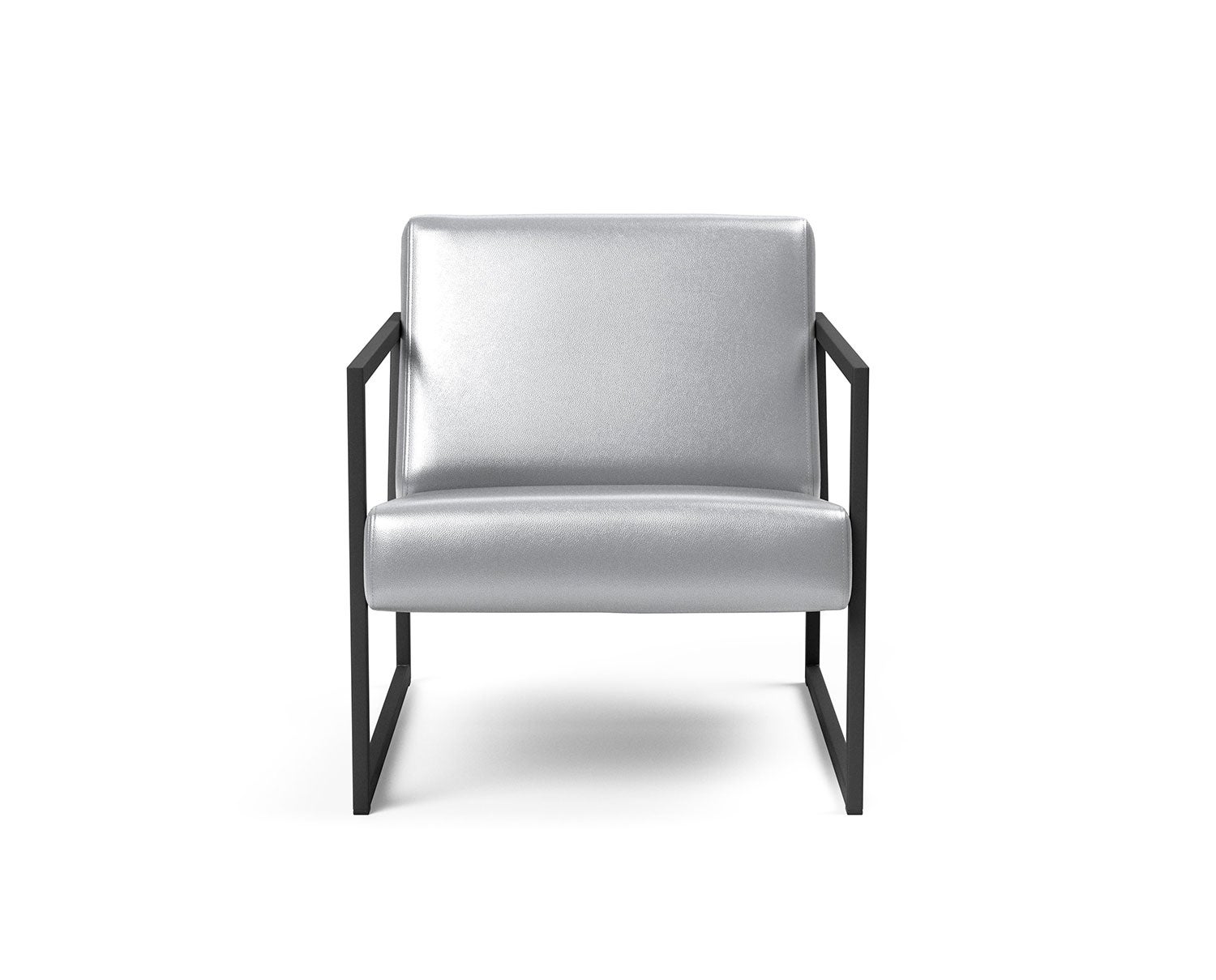 Vikko Fåtölj med armstöd i tyget 688 Silvershine