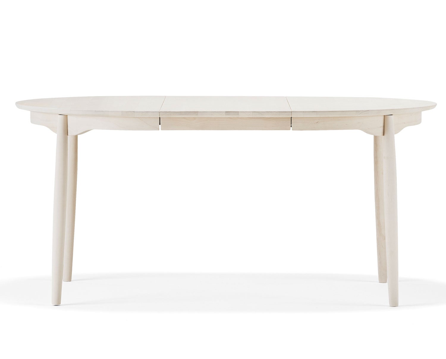 Carl matbord i vitoljad björk, 115+1 ilägg  | StolAB