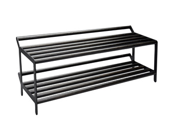 Tamburin Skohylla | Svartbetsad ek | 60 centimeter