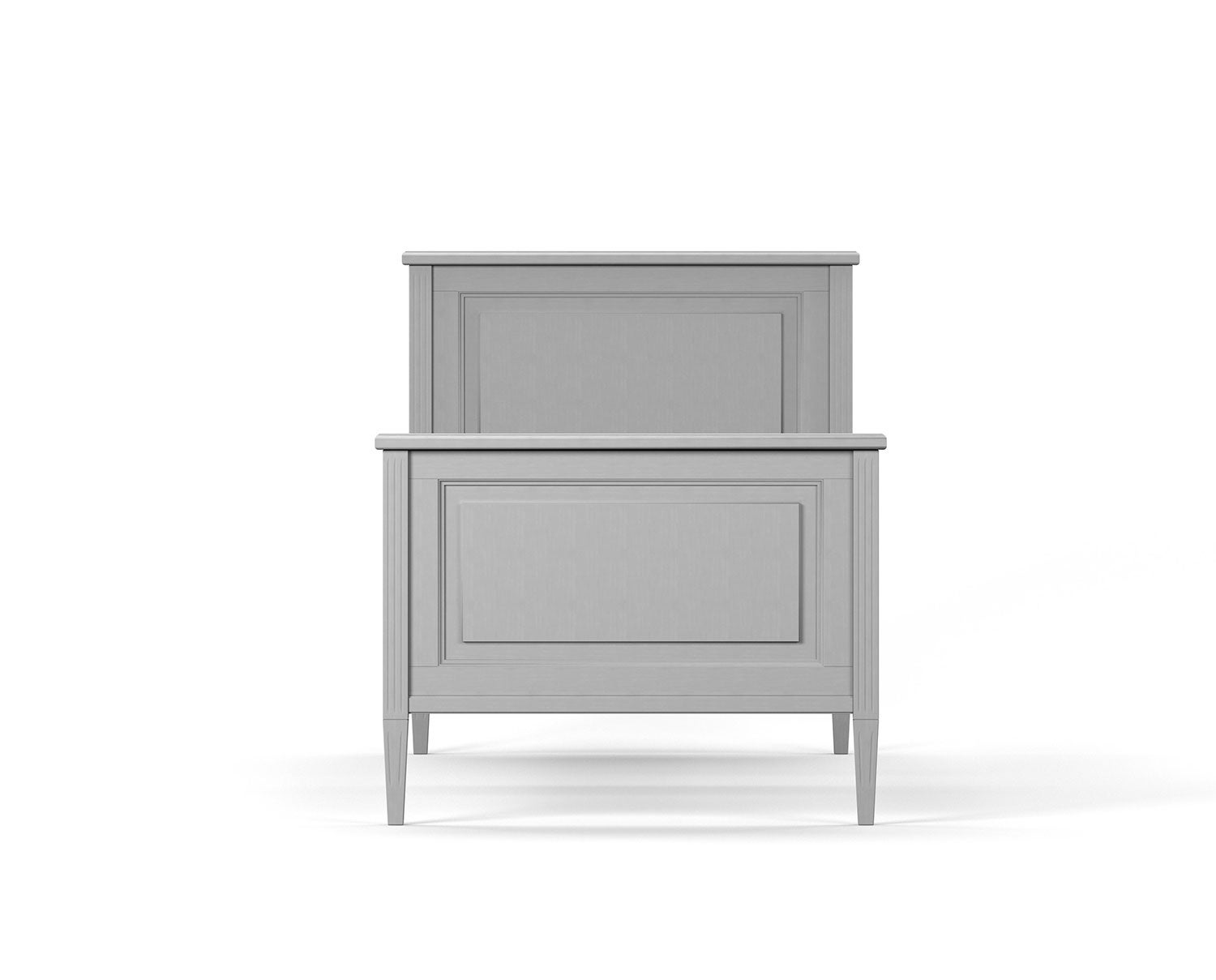 Stockholm Sängram 90x200 med huvudgavel och fotgavel