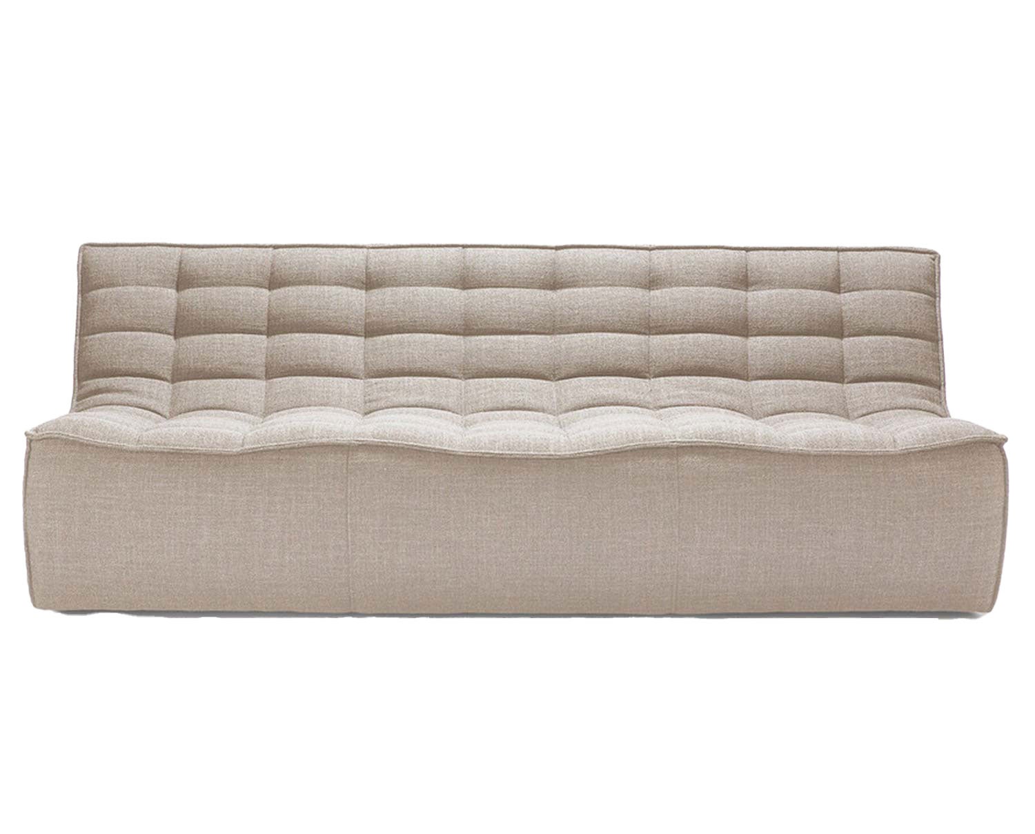 N701 Soffa 3-sits Tyg Beige