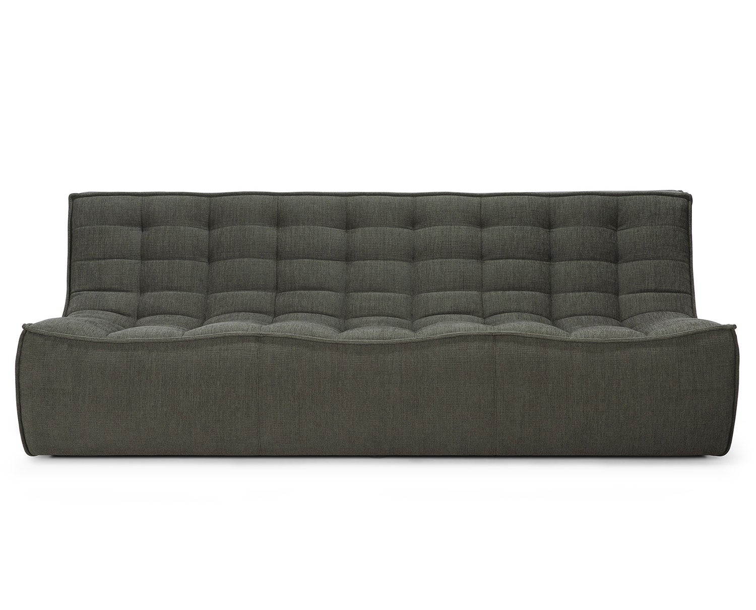 N701 Soffa 3-sits Tyg ECO Moss