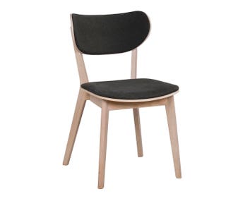 Kato Stol | Vitpigmenterad ek, mörkgrå