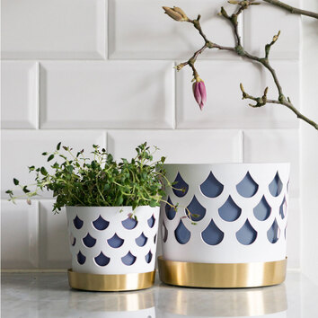 Trio-Drop-Liten-Medium-Vit-Miljo