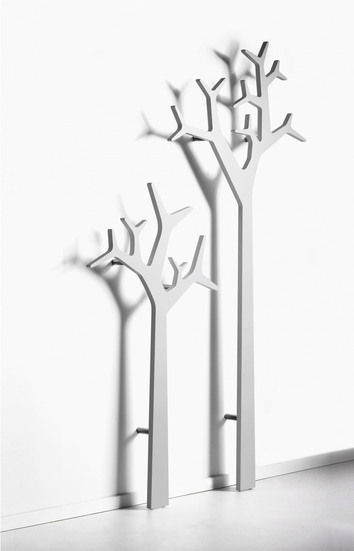 Tree Rockhängare Vägg Vit