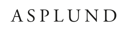 ASPLUND logo svart