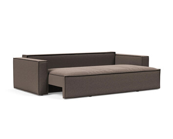Newilla Bäddsoffa klädd i tyget 530 Bouclé Taupe