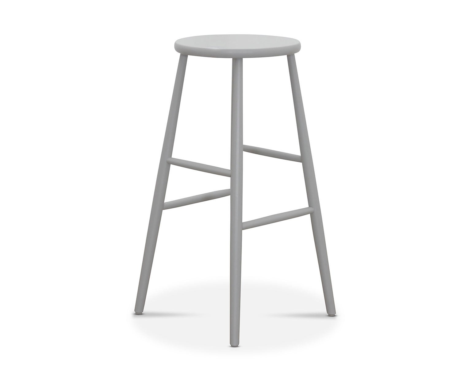 Palle Pall i sitthöjd 83 centimeter i björk i färgen Grå