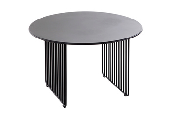BARR Cirkelbord med Pall Svart