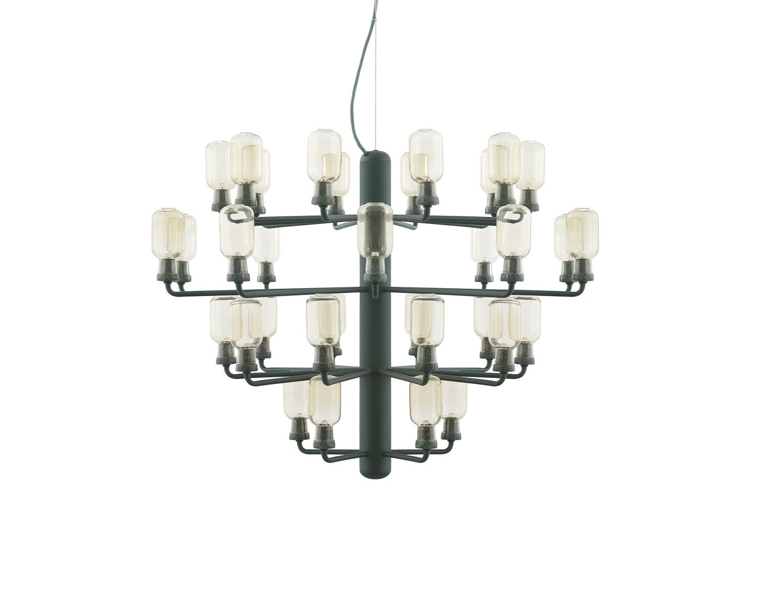 Amp-Chandelier-Large-Gold-Green