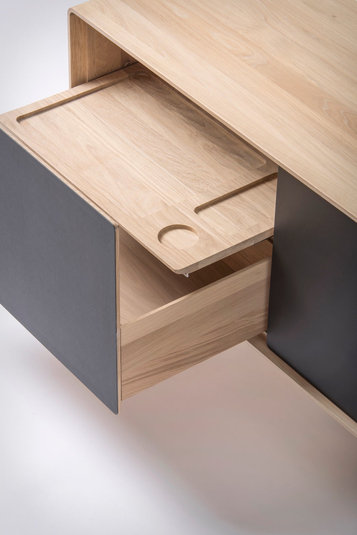 Fina sideboard 180 Nero