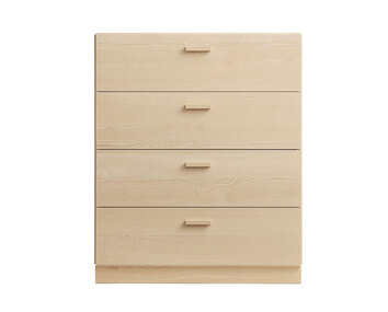 Relief Byrå Bred Ask | Sockel
