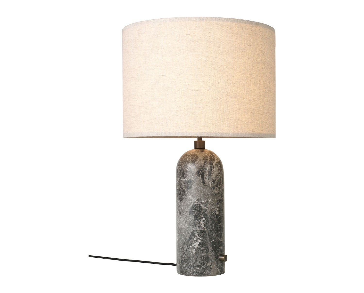Gravity_TableLamp_Large_GreyMarble_Canvas_on
