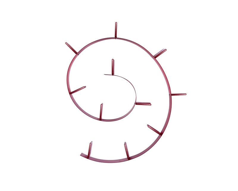 Bookworm Bokhylla 11 Vinröd