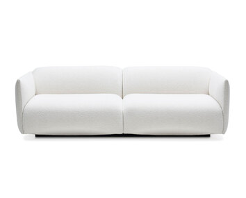 Soffan Origami klädd i tyget Orsetto 11. 