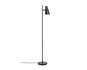 Cono Golvlampa Svart Metall