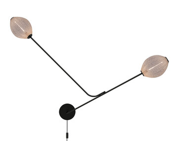 Satellite vägglampa vit, tänd framifrån | GUBI