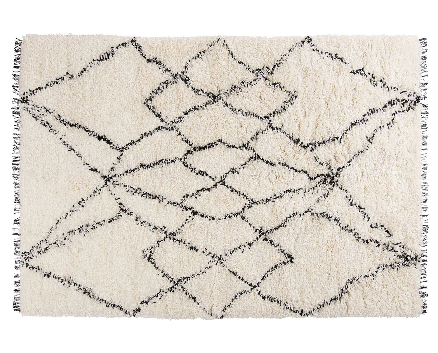 Ruffle ryamatta från Linie Design