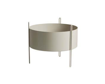 Pidestall Kruka Grå Medium