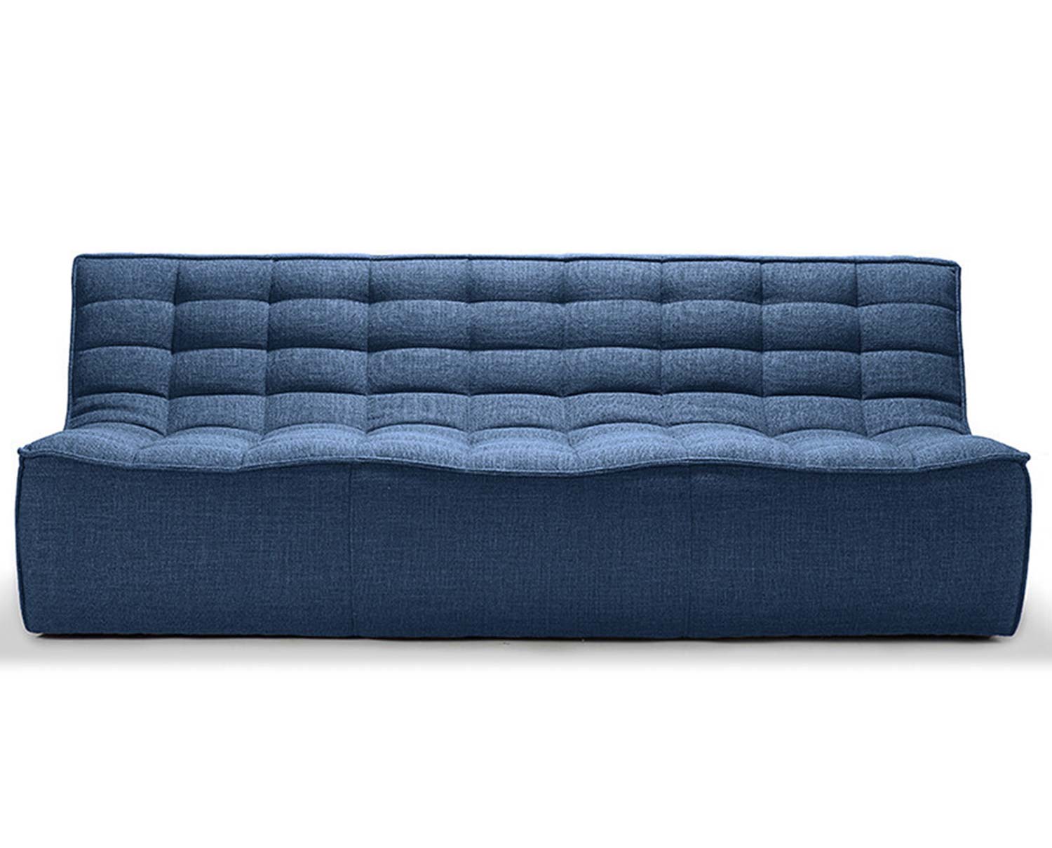 N701 Soffa 3-sits Tyg Blue