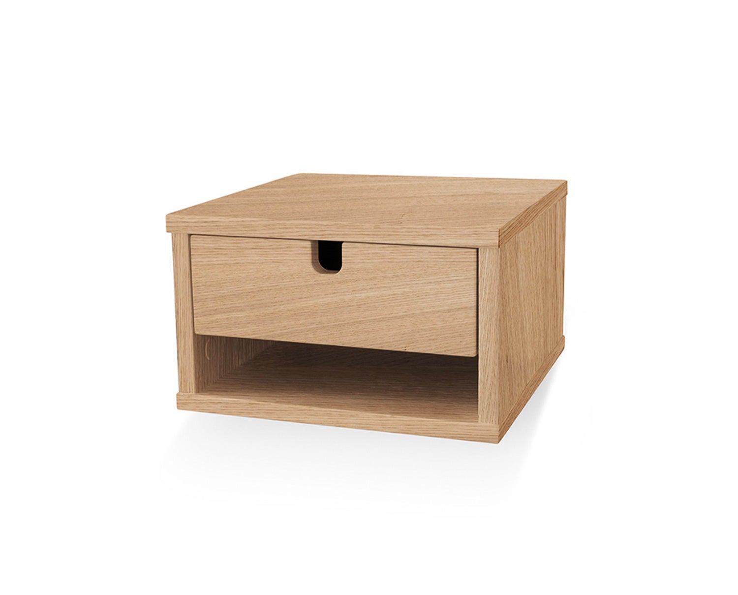 Klinte Sängbord Vägghängt Oljad Ek