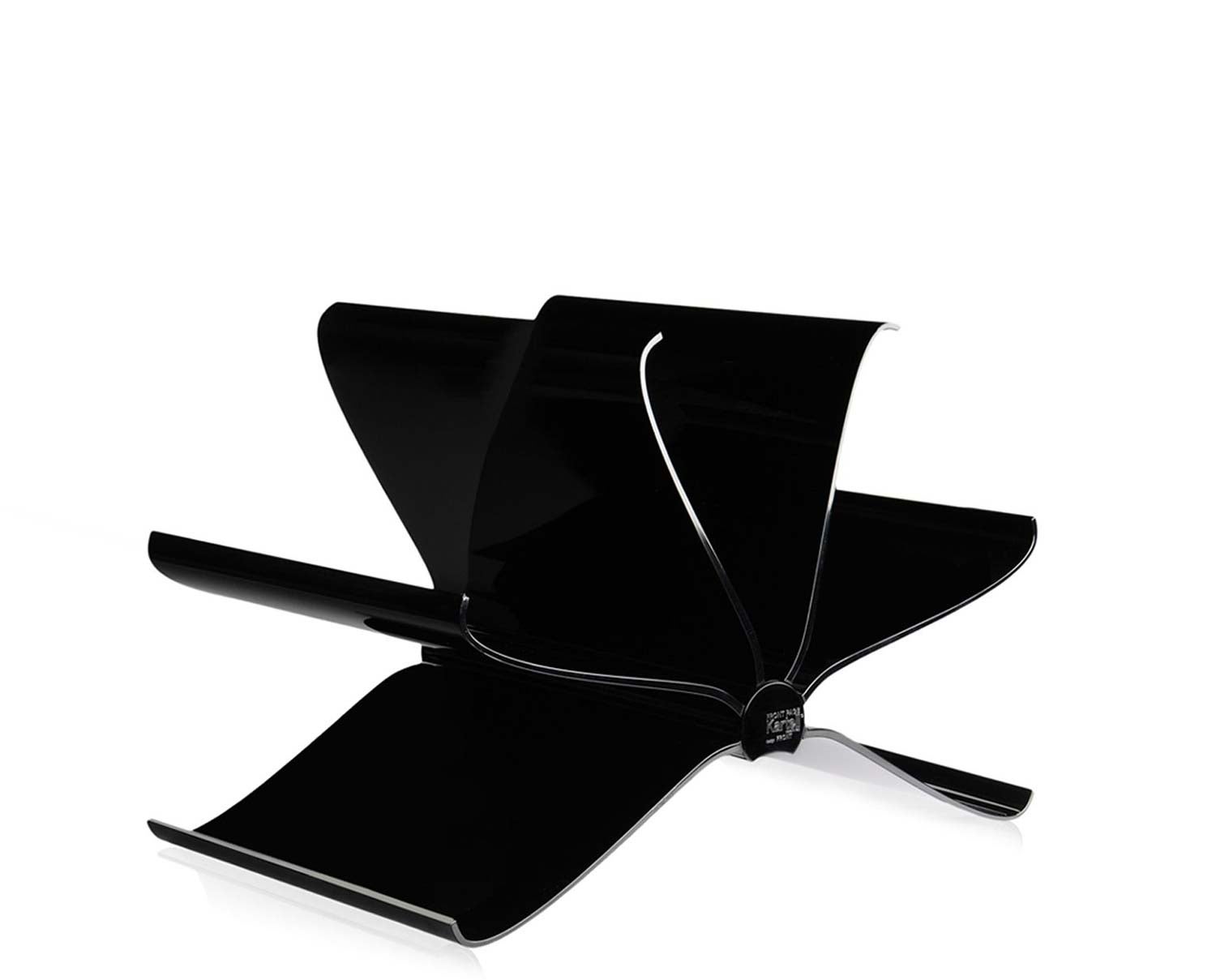 Front Page Tidningsställ Svart