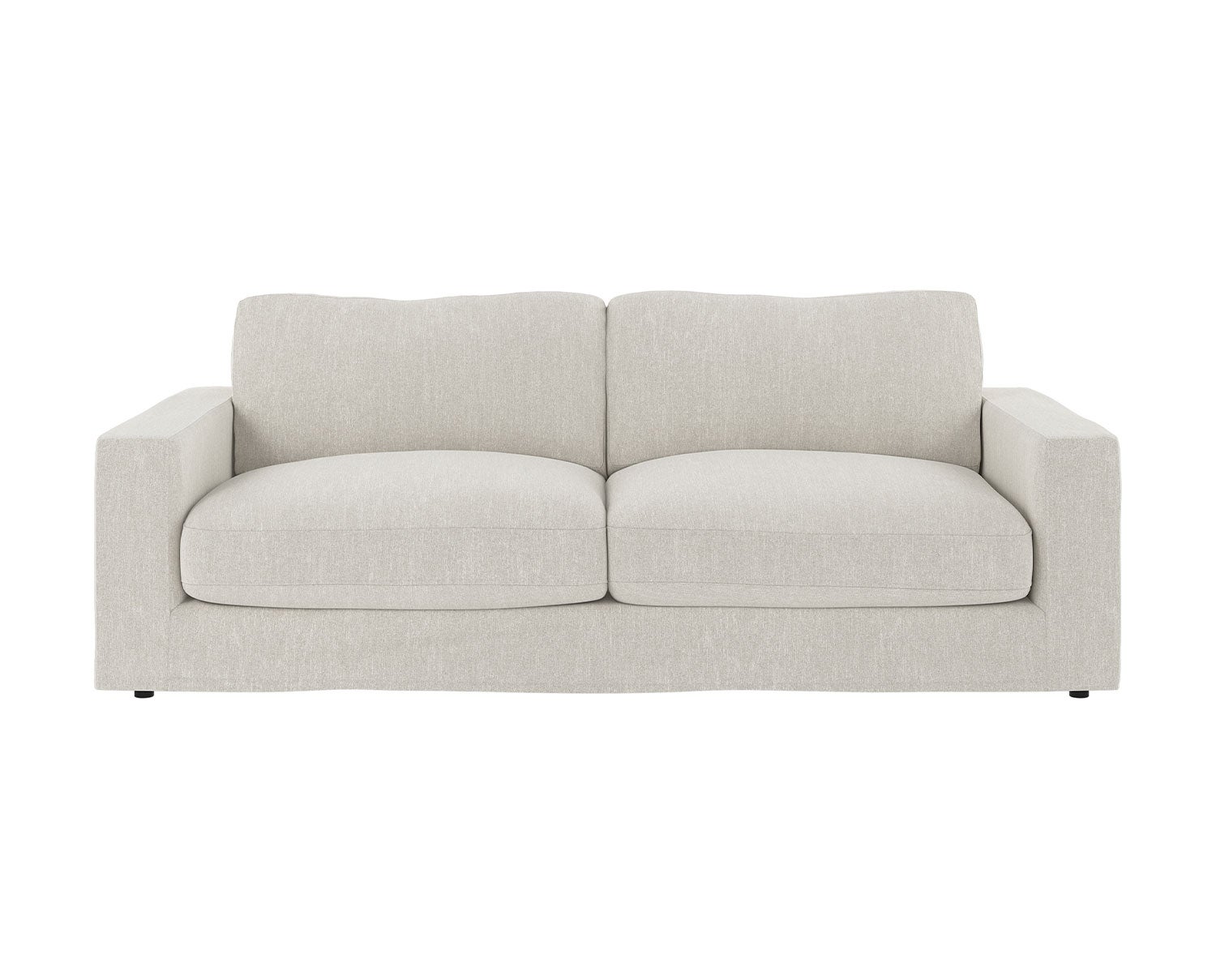 Langdon Soffa 3-sits i tyget Casual 10 Benvit