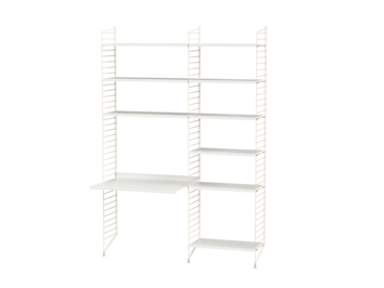 String kombination arbetsplats B Vit/ Beige