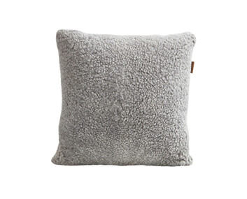 Alice Fårskinnskudde 50x50 Granit