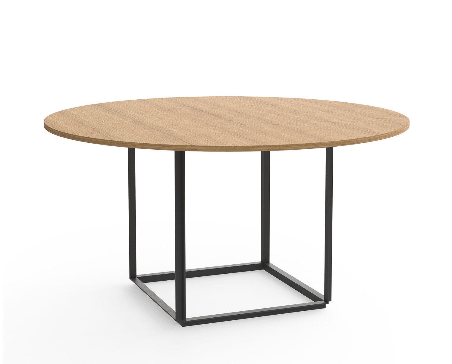 Ø145-Oak_Black-Perspective