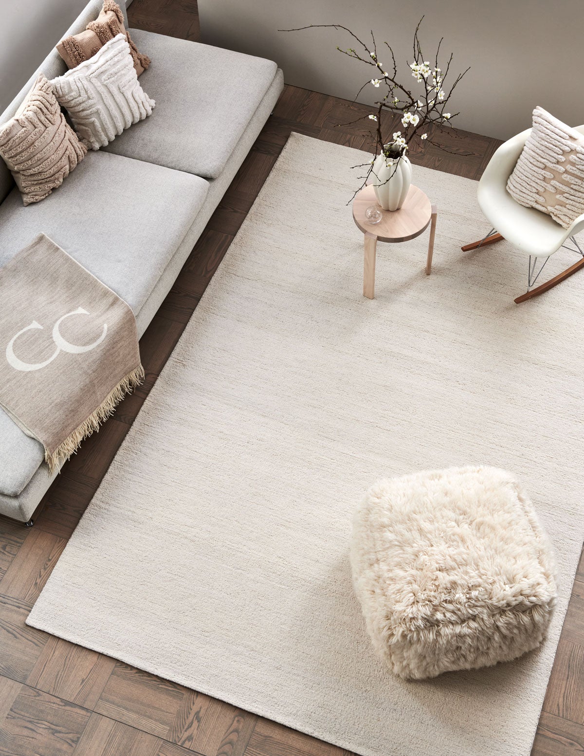 Classic Collection Boucle Matta Ivory