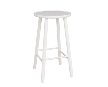 ZigZag Barpall 63 cm Vit