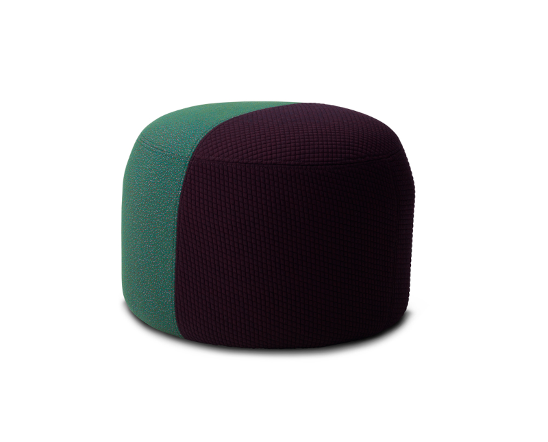 Dainty Puff Bordeaux Hunter Green