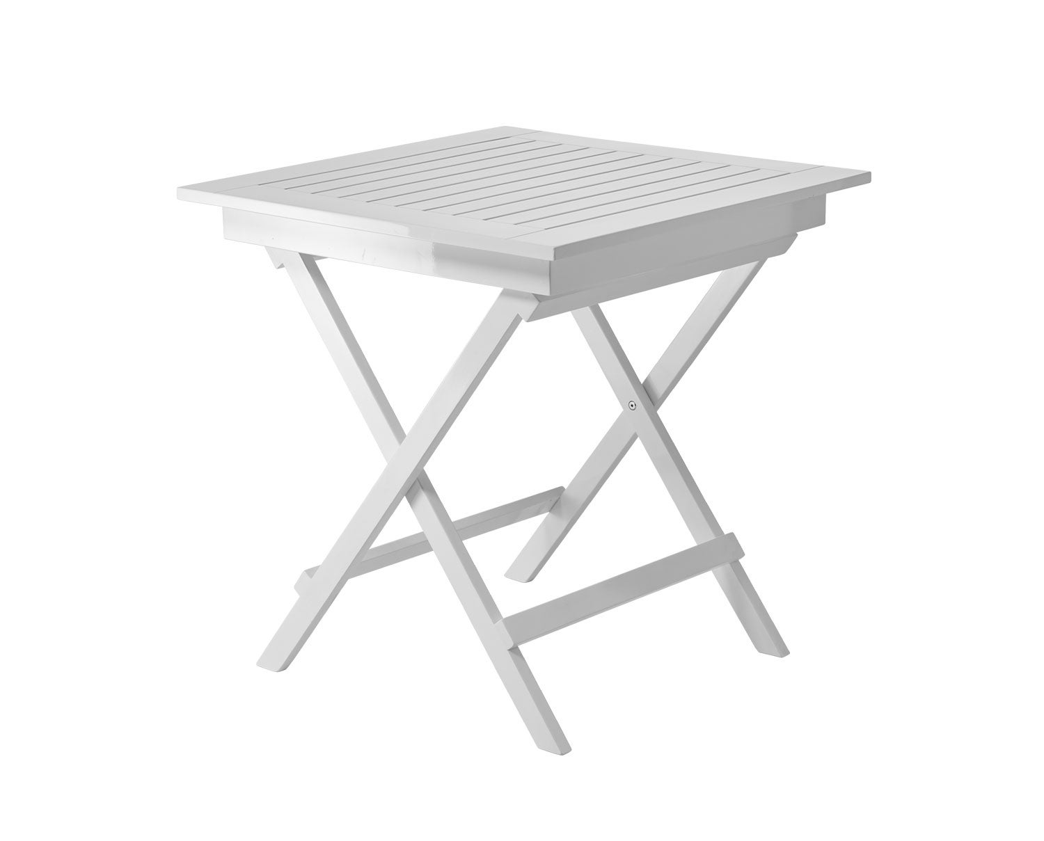 York Cafebord | Vit Mahogny