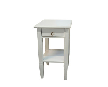 Stockholm Sängbord Medium Whitewash