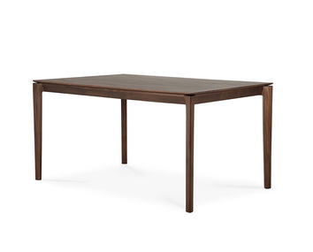 Bok-Matbord-140-Brunlackad-Teak-140x80