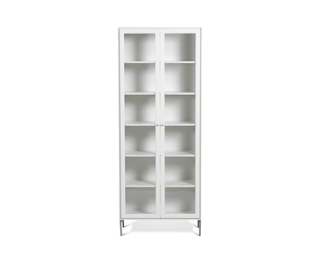  Volt Skåp Glasdörrar Vit