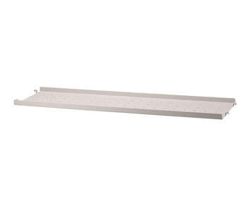 String Metallhylla Beige 78x20 Lågkant
