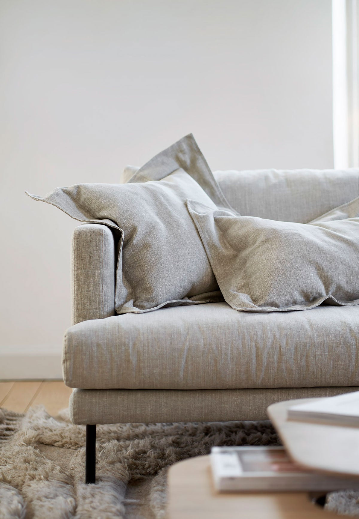 Ravioli, i tyget Caleido Stampato 01 Natur. 