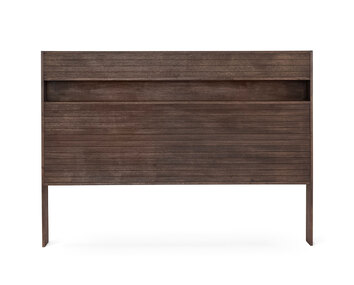 Trace Sänggavel 180 cm, Rökbetsad Ek