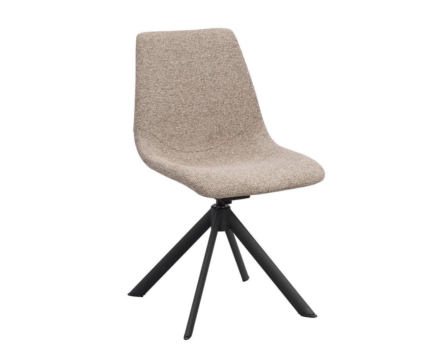 Dunmore Stol i mörkbeige tyg