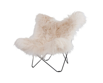 Iceland Mariposa Fåtölj Wild White Black