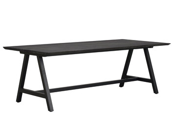 Carradale matbord, svart ask, ben A | Rowico