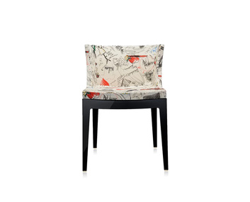 Mademoiselle Stol Moschino Sketches Svart