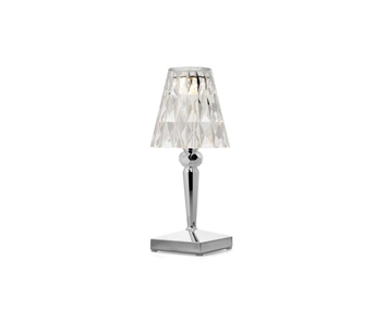 Battery Portabel Lampa | Chrome